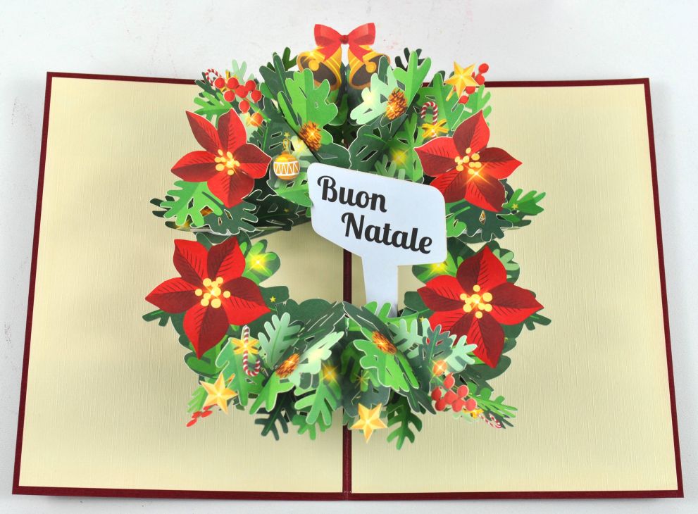 Biglietto Natale pop-up