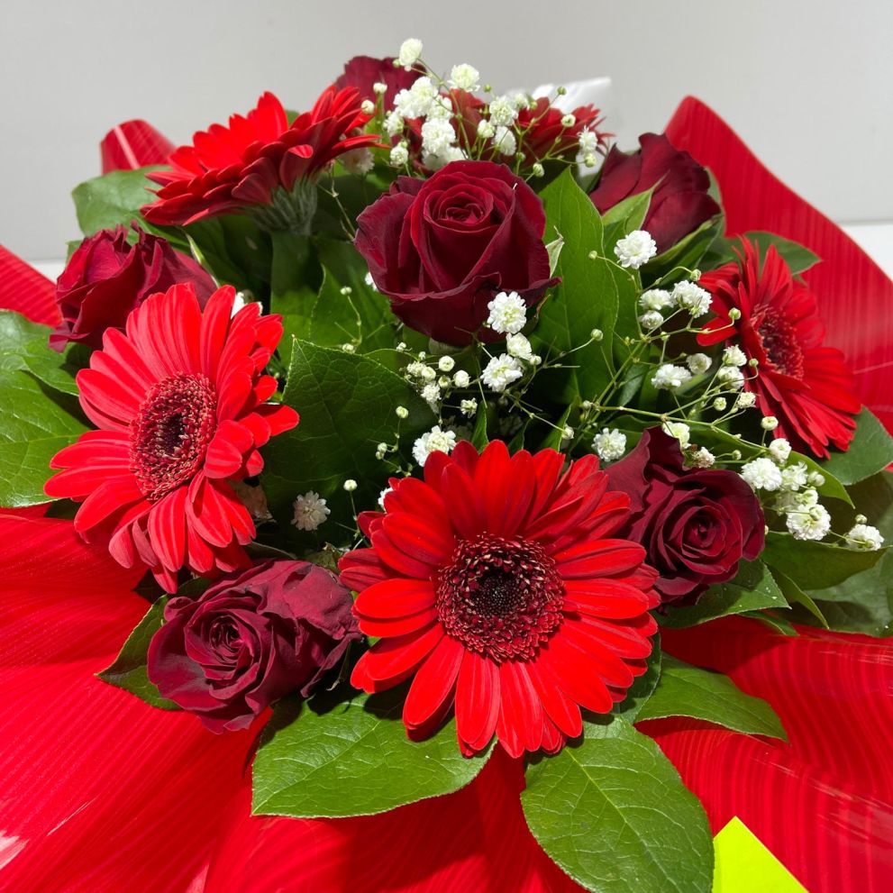 Bouquet tutto rosso