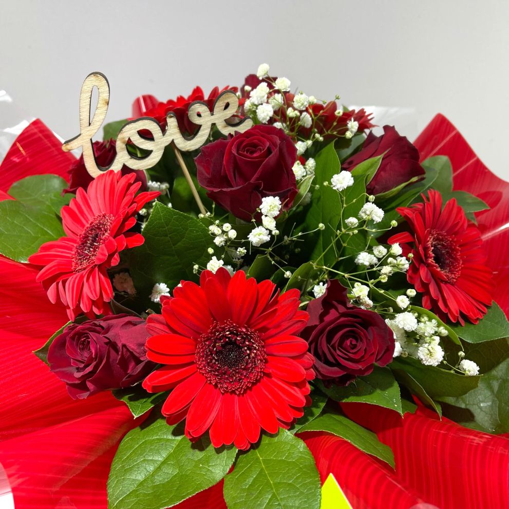 Bouquet tutto rosso