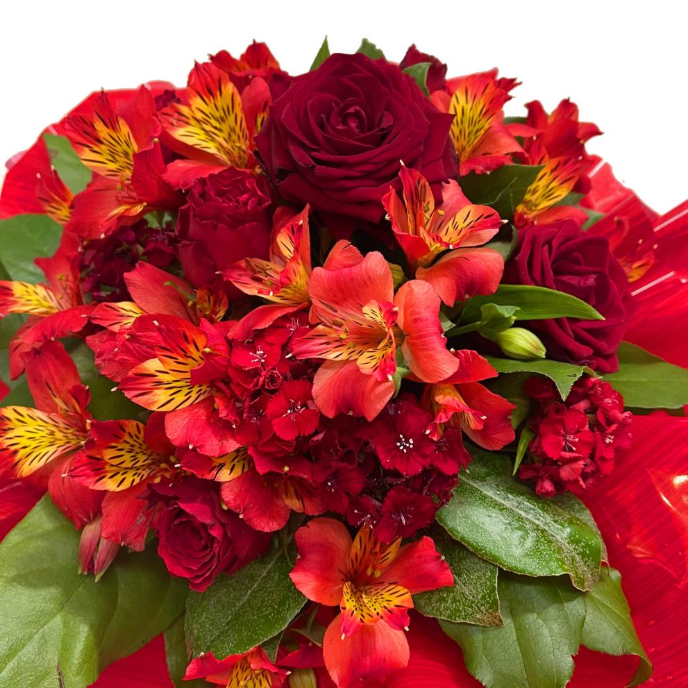 Bouquet Red Flame