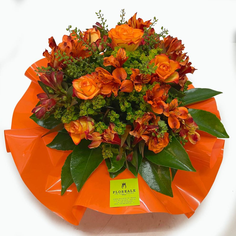 Bouquet Orange Flame