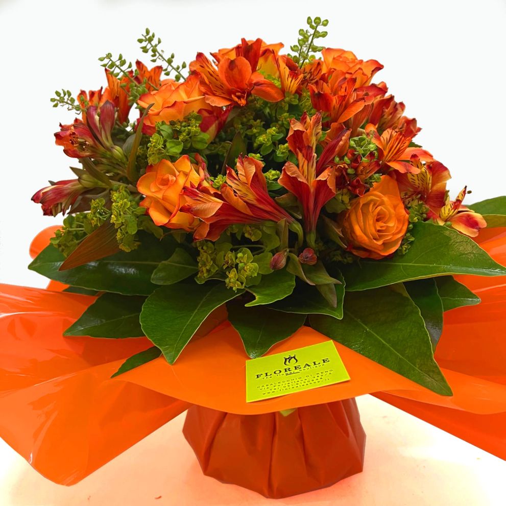 Bouquet Orange Flame