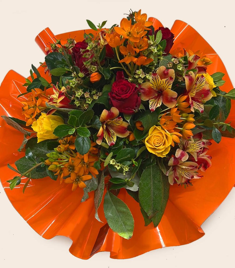 Bouquet Orange Flame